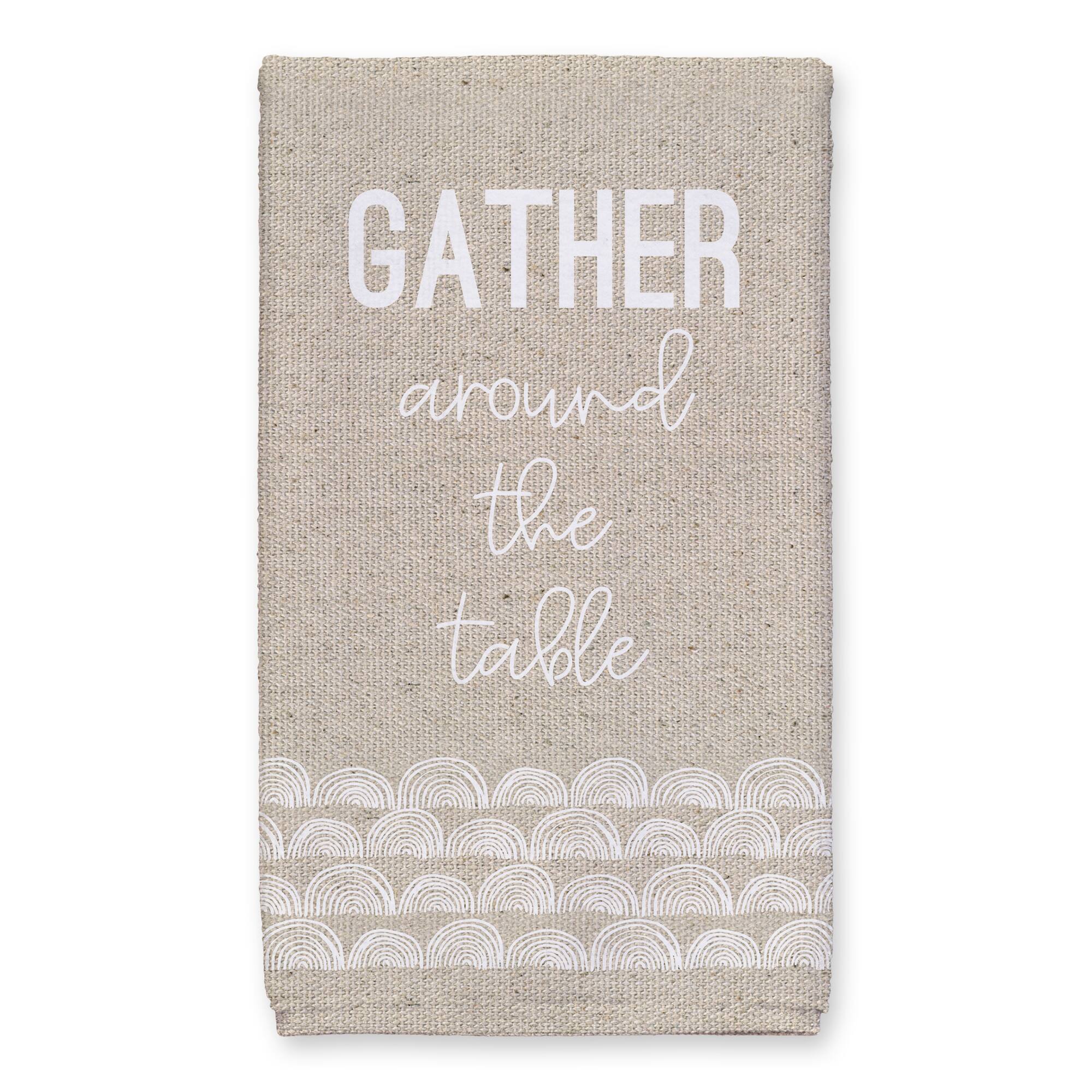 Gather Half Moon 16" x 25" Tea Towel Set of 2